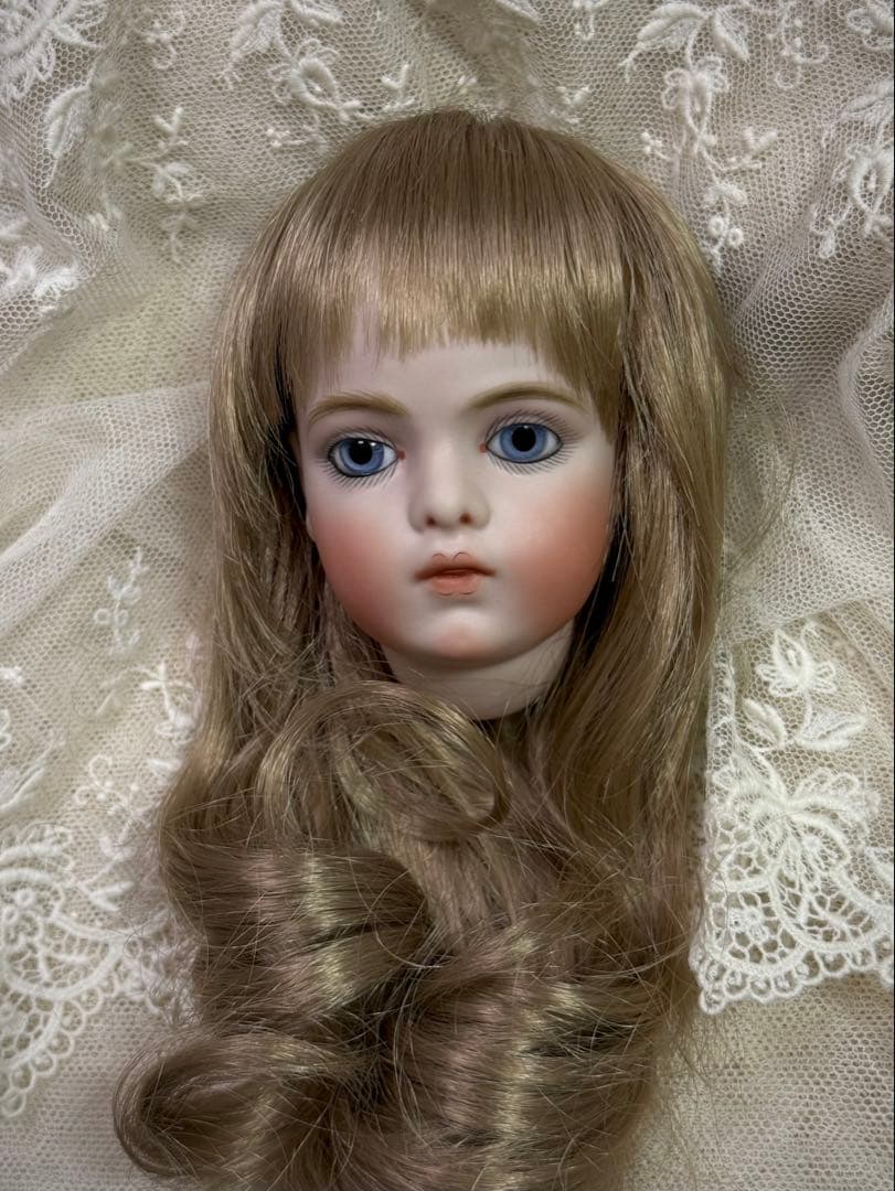 ビスクドール　ブリュジュン　ヘッド　カスタム