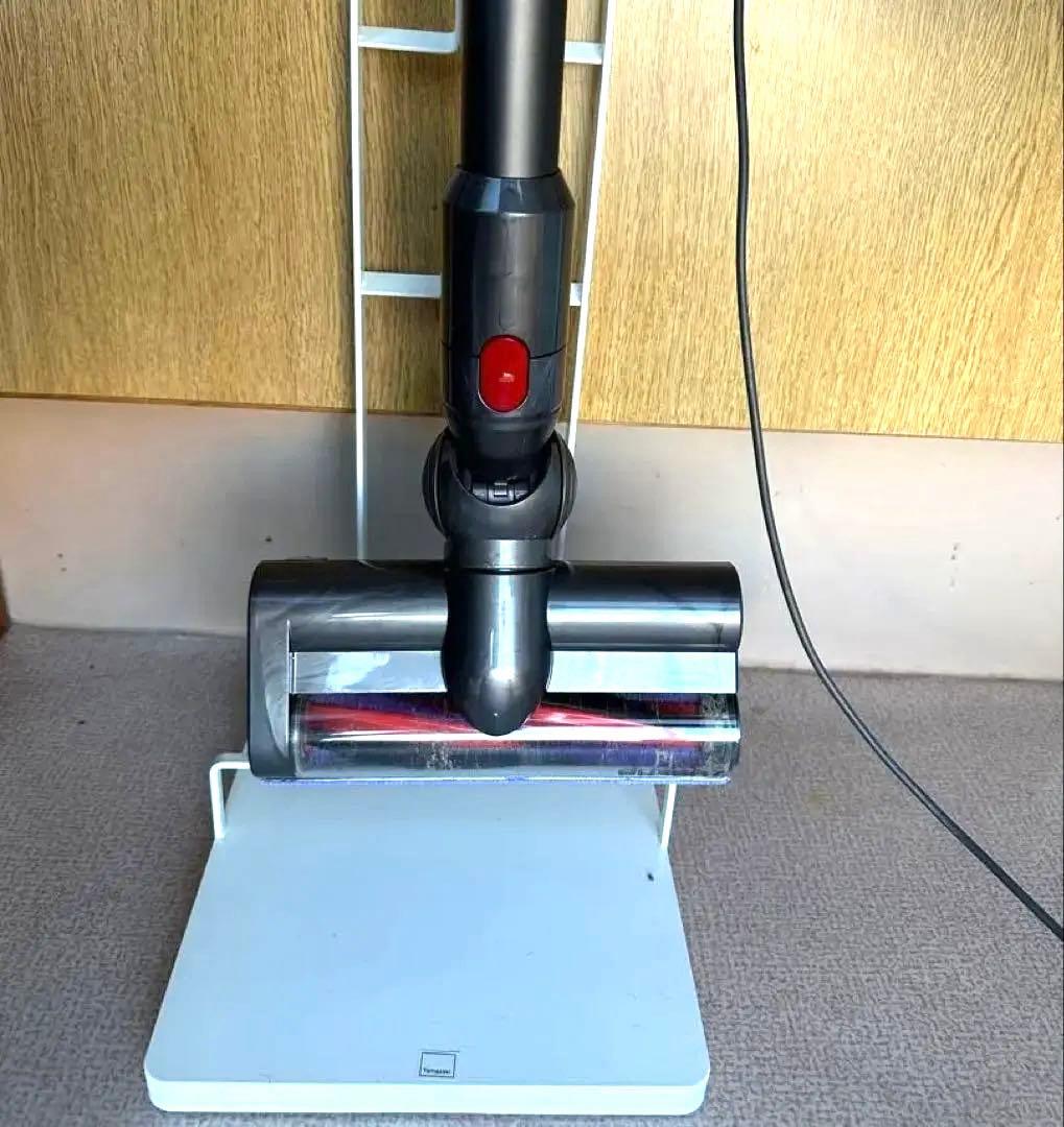 【Dyson】ダイソンV7スリム&山崎実業クリーナースタンド白【清掃済み】