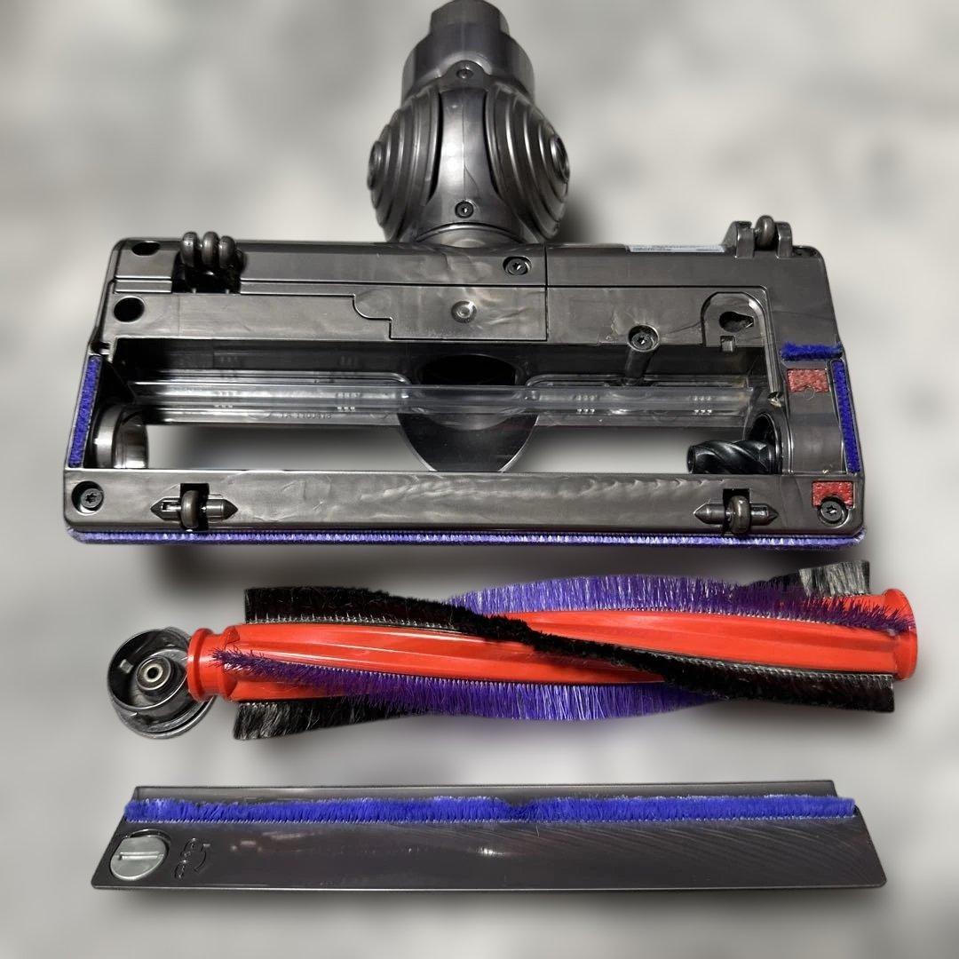 【Dyson】ダイソンV7スリム&山崎実業クリーナースタンド白【清掃済み】