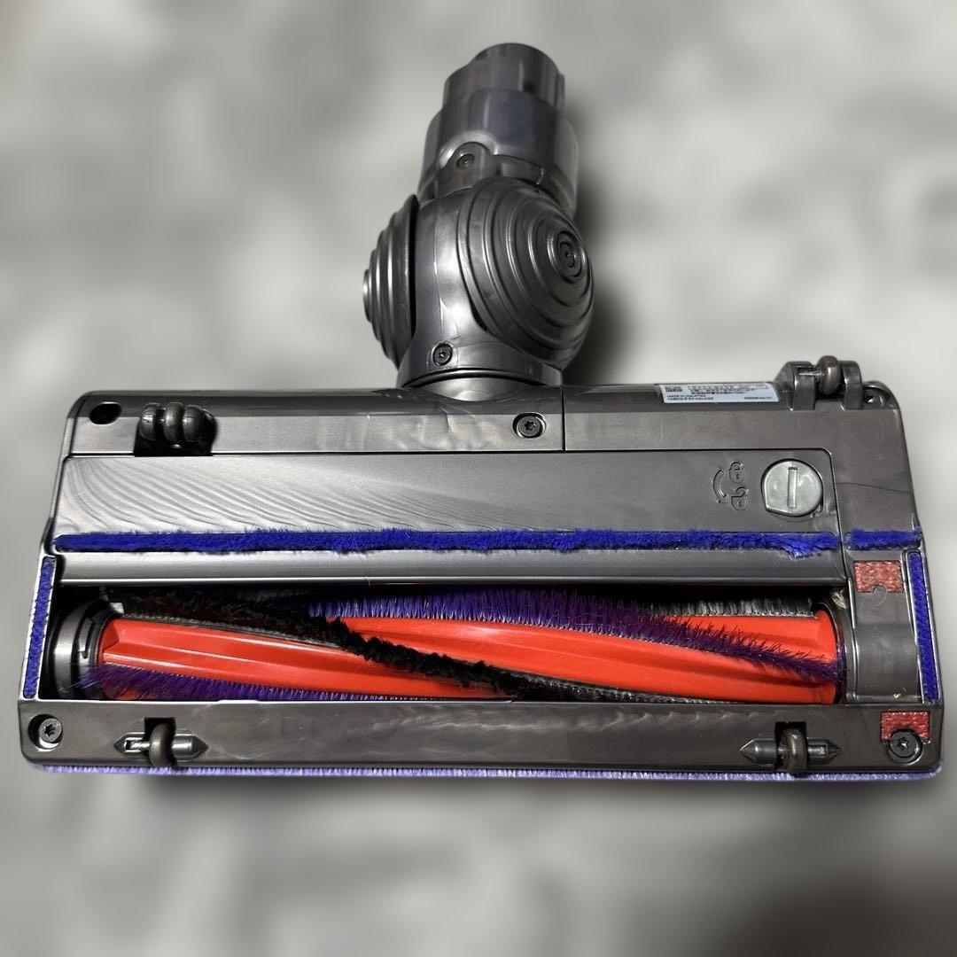 【Dyson】ダイソンV7スリム&山崎実業クリーナースタンド白【清掃済み】