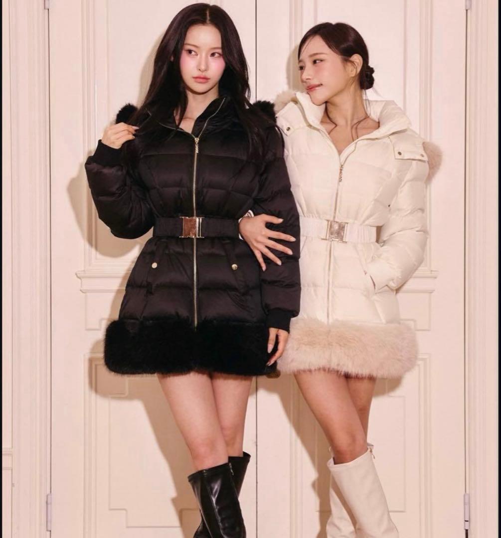 最終値下げ！RANDY カービーファーダウンジャケット IVO M