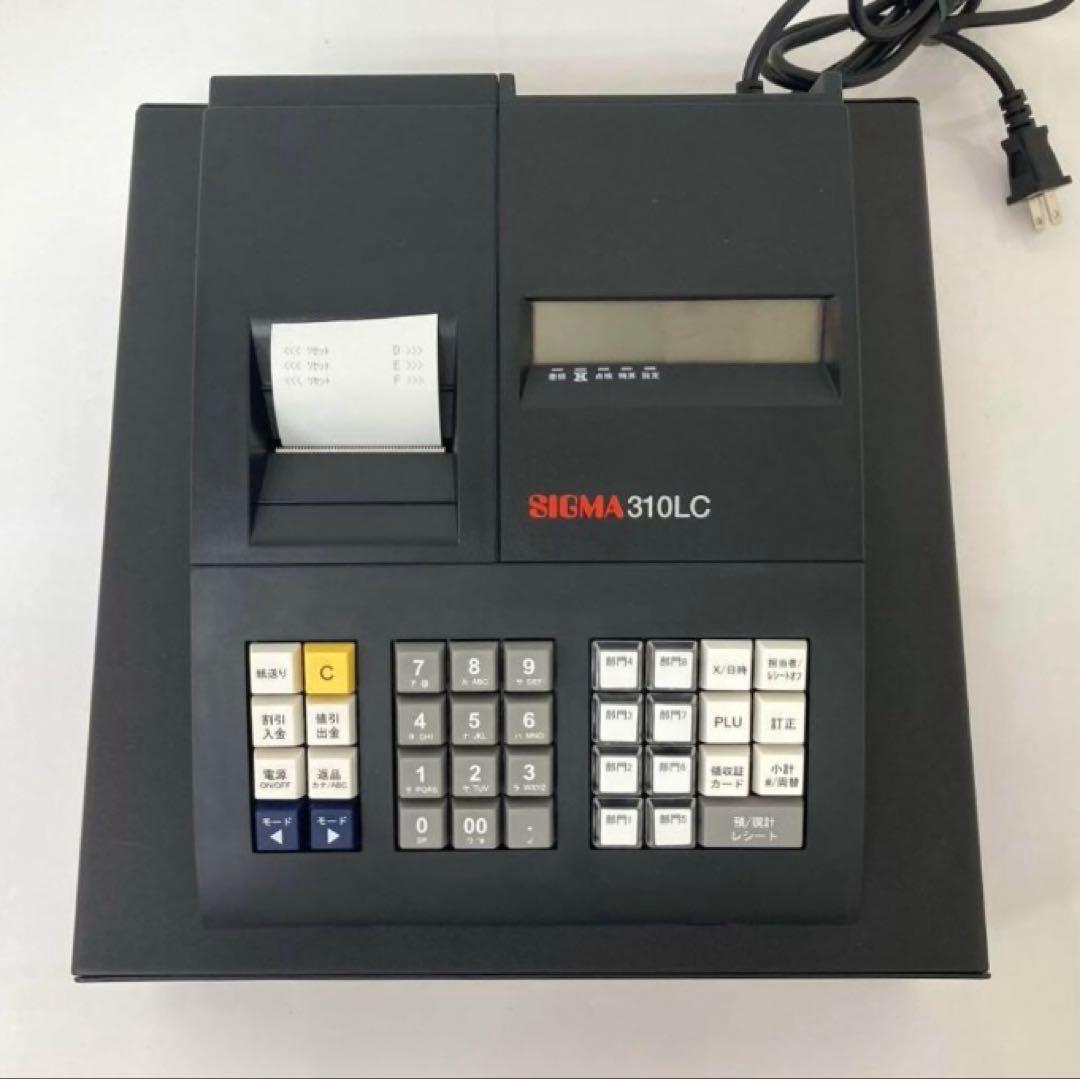 X406-50 SIGMA 電子レジスター 感熱紙タイプ 310LC