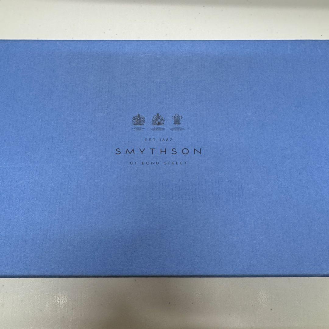 Smythson スマイソン ダブルジップ 長財布