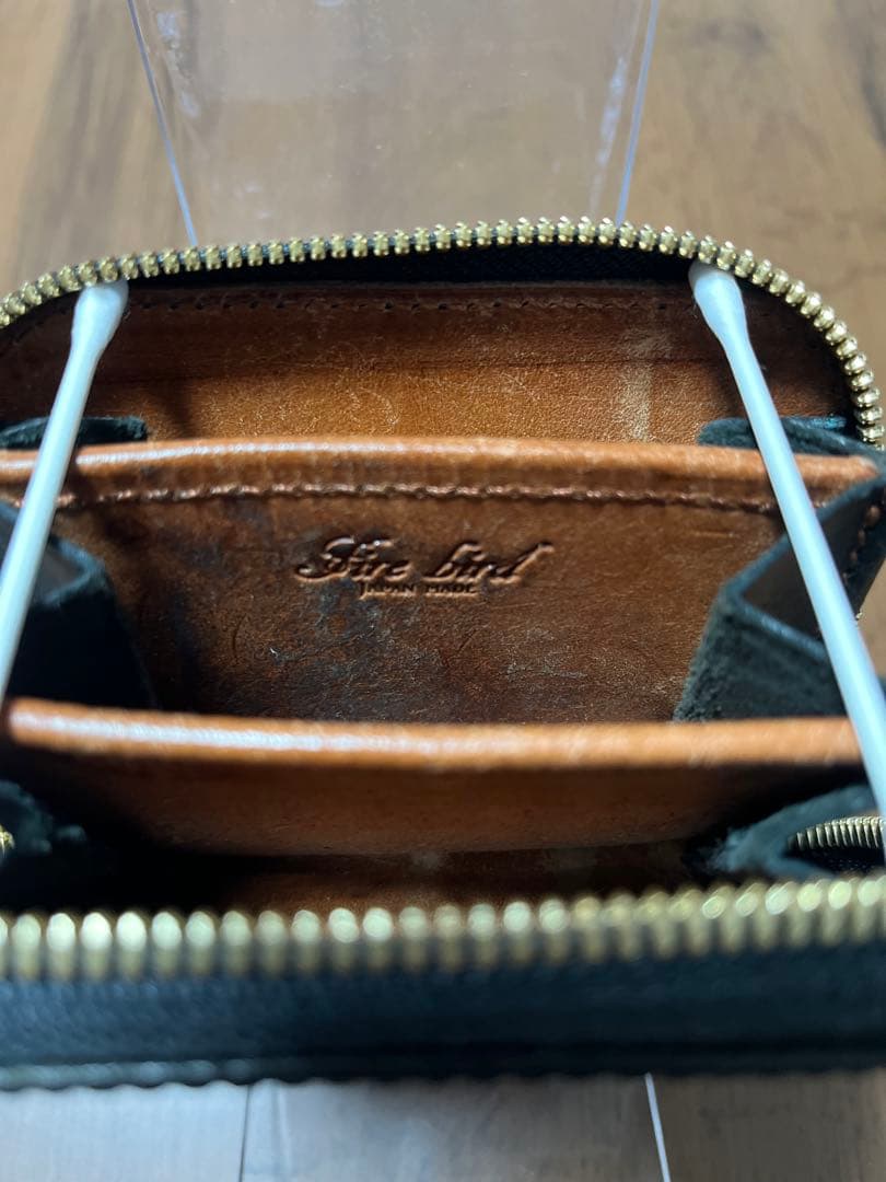 firebird ホーウィンシェルコードバン　ケース　ブラック