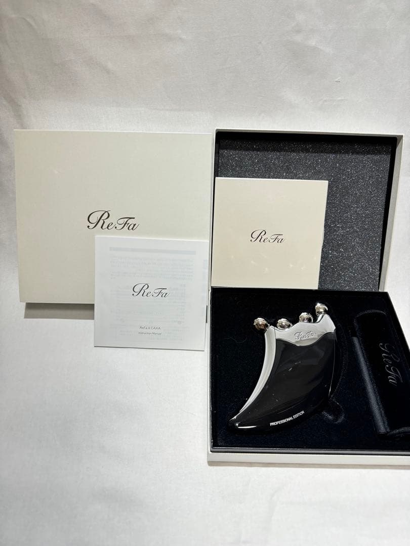 【超美品】ReFa CAXA BLACK MODEL リファフォーカッサ　箱付き