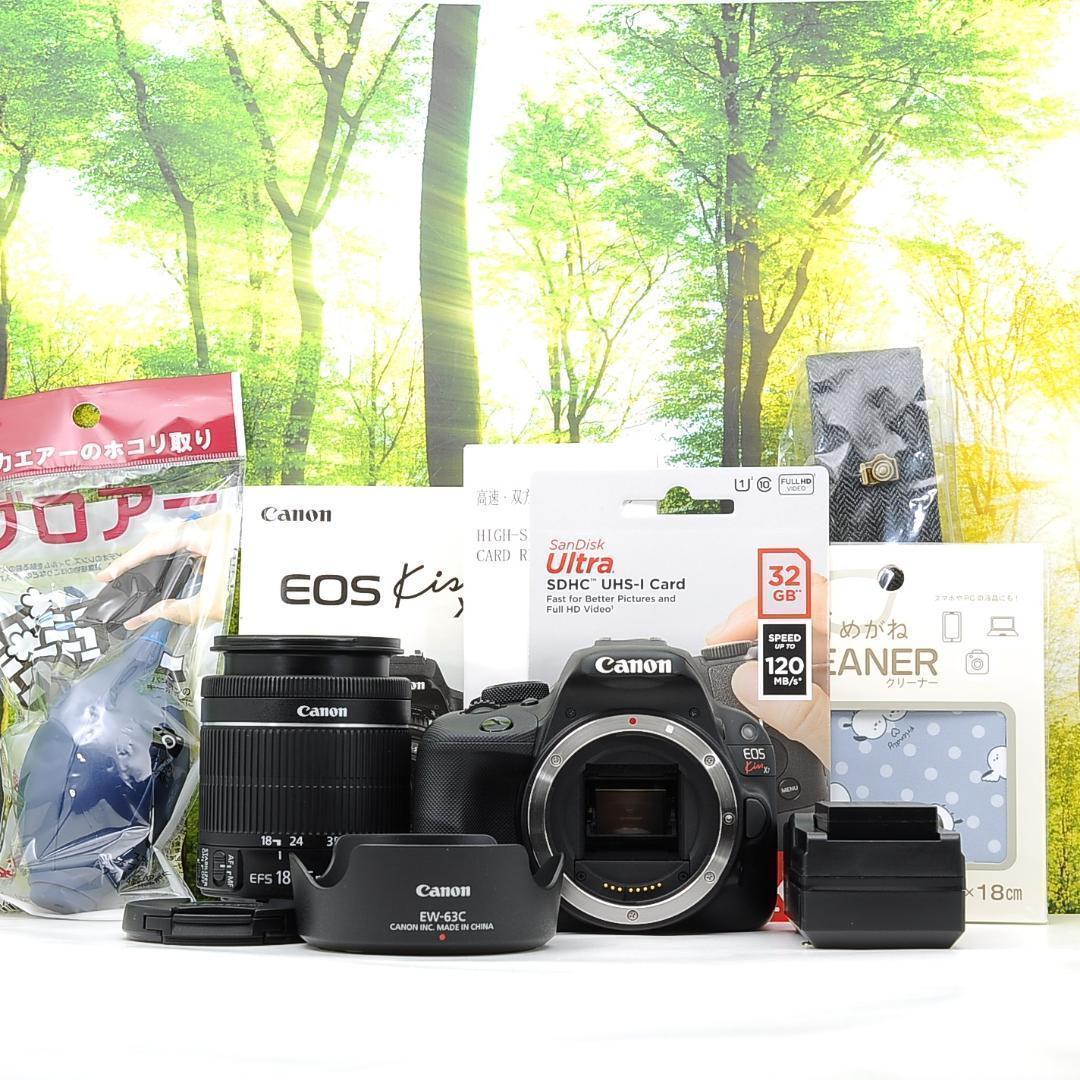 ショット数3215枚！スマホ転送セット☆キャノン Kiss X７☆動画撮影も