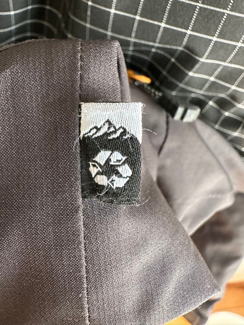 PICTURE スノーボードウェア上下セットピクチャー　メンズ 黒 オレンジ