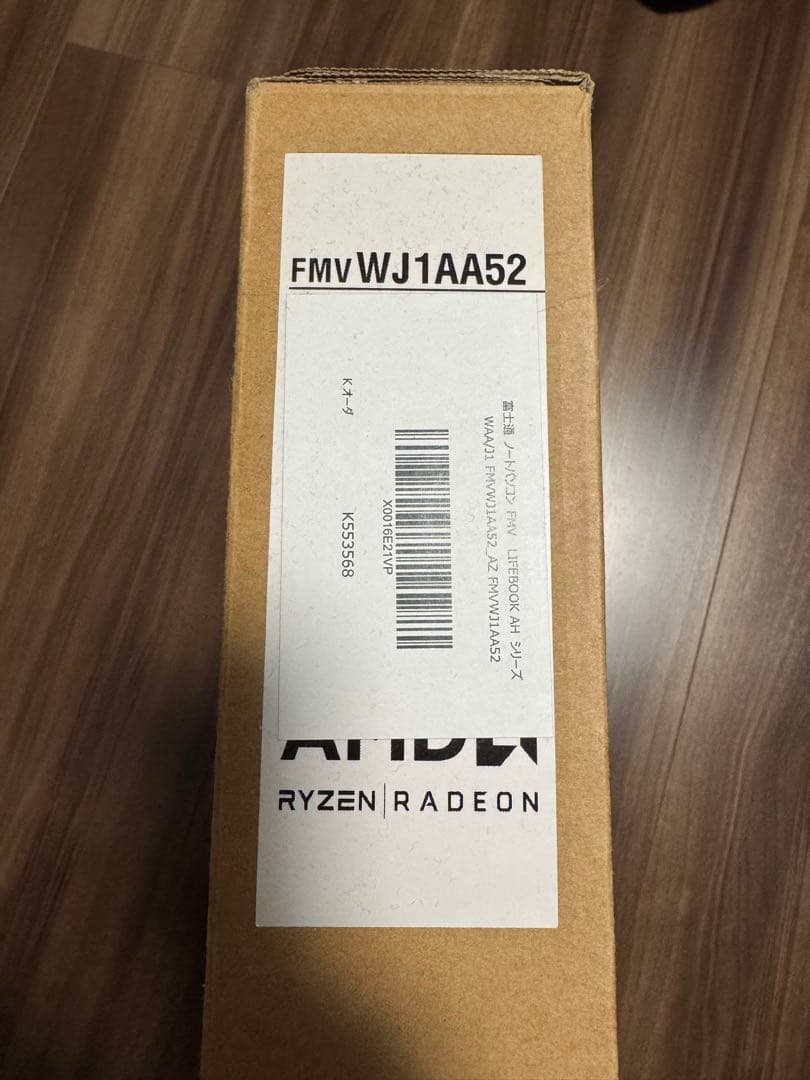 FMV LIFEBOOK WJ1AA52 500SSD ノートPC 極美品