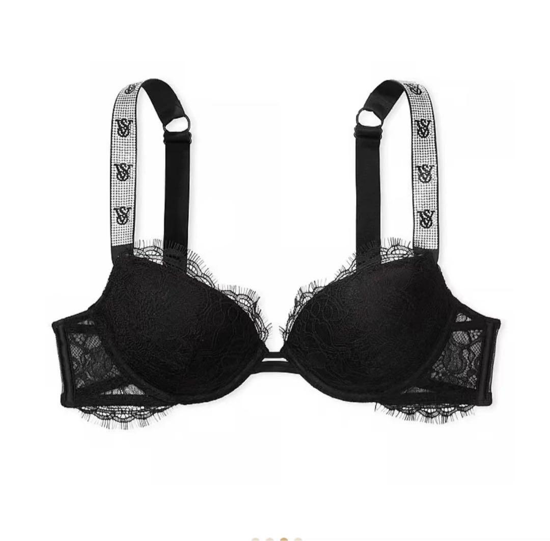 Victoria’s Secret 新品 ストーンストラップ レースブラ 34A