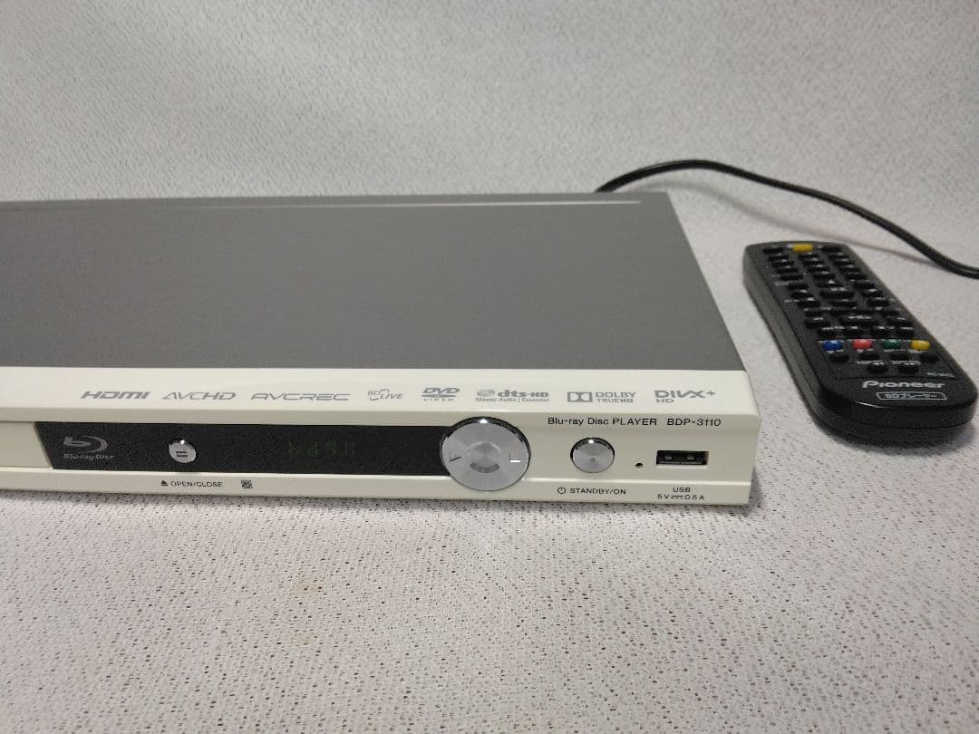 Pioneer BDP-3110 ブルーレイプレーヤー　BDプレーヤー