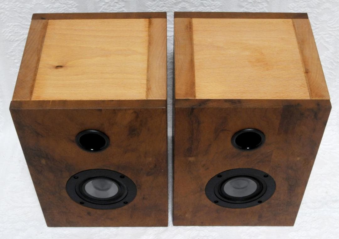 ◆ハンドメイドスピーカー ★無垢一枚板エンクロージャー製作品