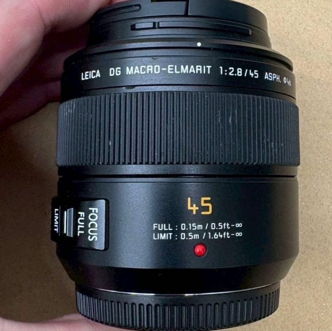 【lumixレンズ】ライカDG MACRO 45mm f2.8 H-ES045