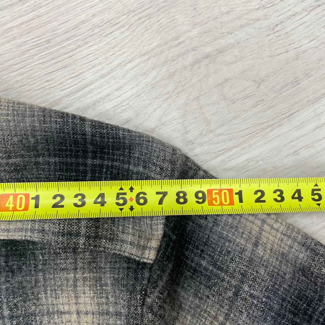 ペンドルトン オンブレチェック ネルシャツ 長袖 M