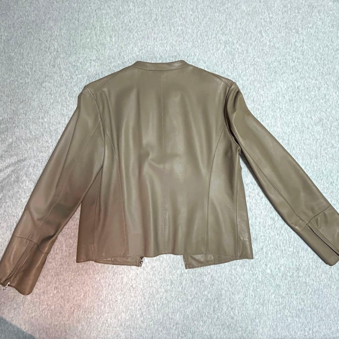 ★最終価格★【即購入可】極美品 23区 レザージャケット 羊革 38