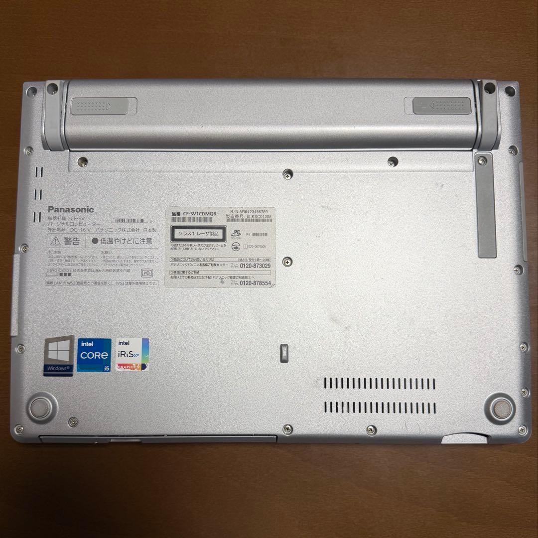 Let’s note CF-SV1 ブラック&シルバー