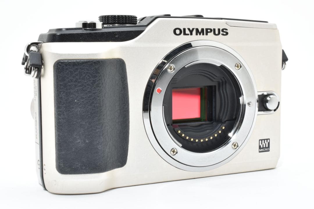 オリンパス ペン E-PL2 ミラーレスデジタルカメラボディ シルバー