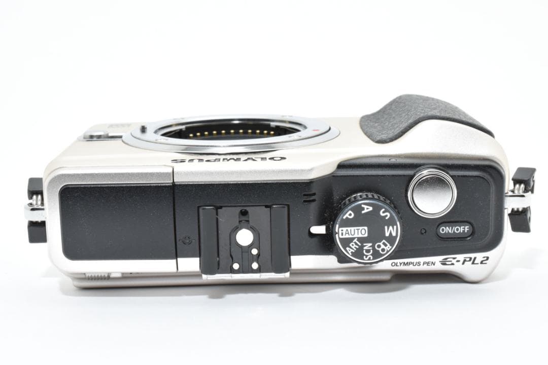 オリンパス ペン E-PL2 ミラーレスデジタルカメラボディ シルバー