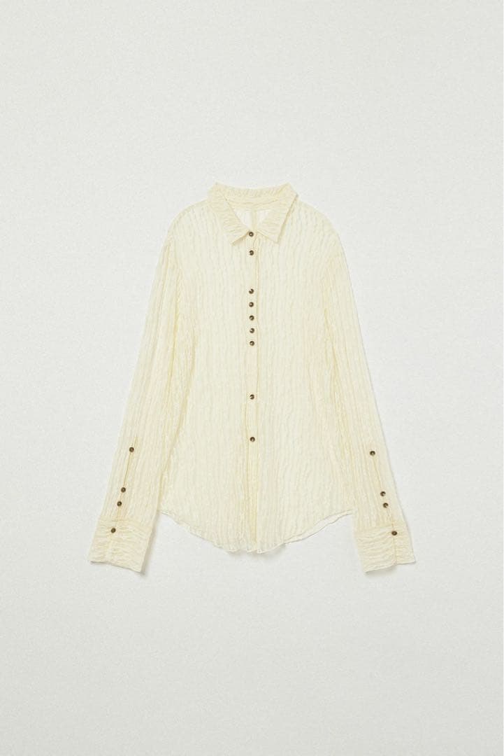 Eaphi TULLE LACE SHIRT長袖シャツ