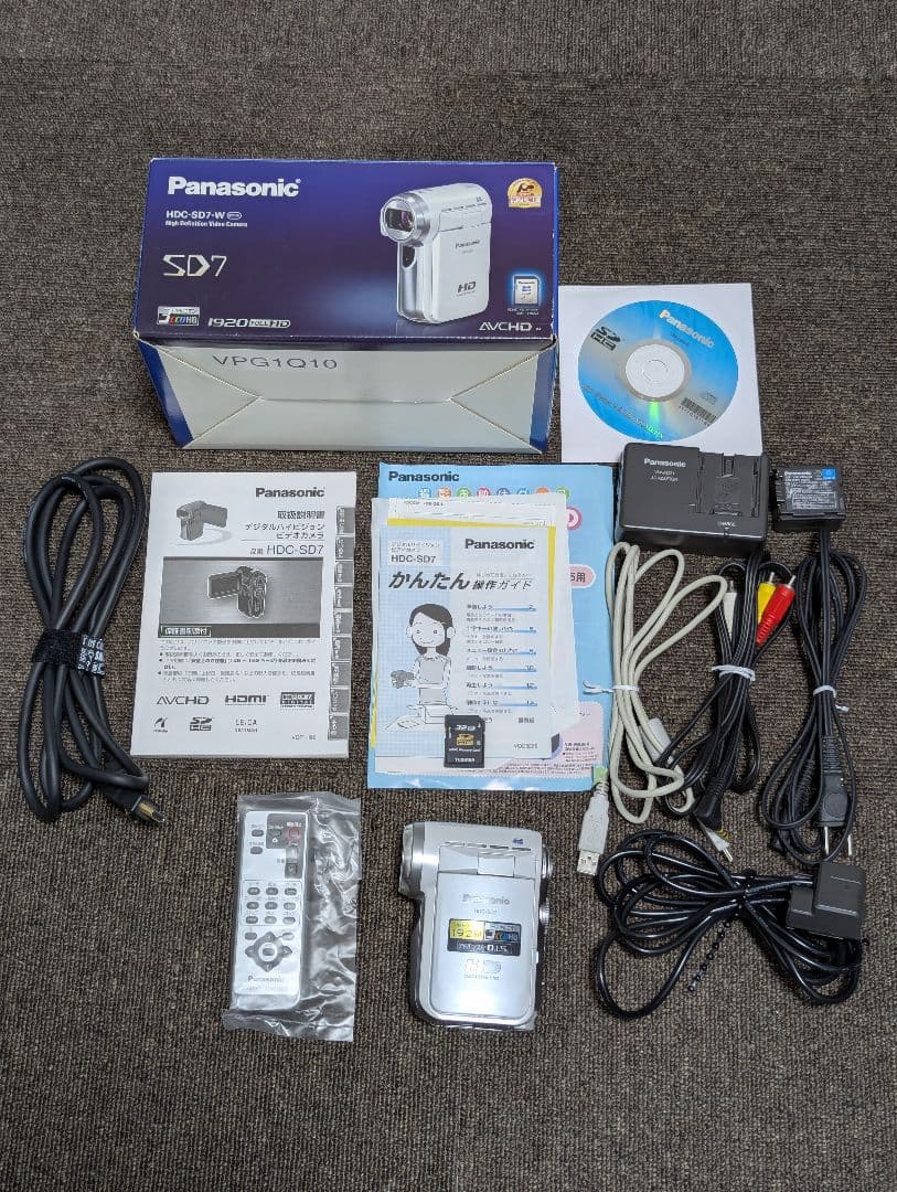 Panasonic HDC-SD7 ビデオカメラ 本体