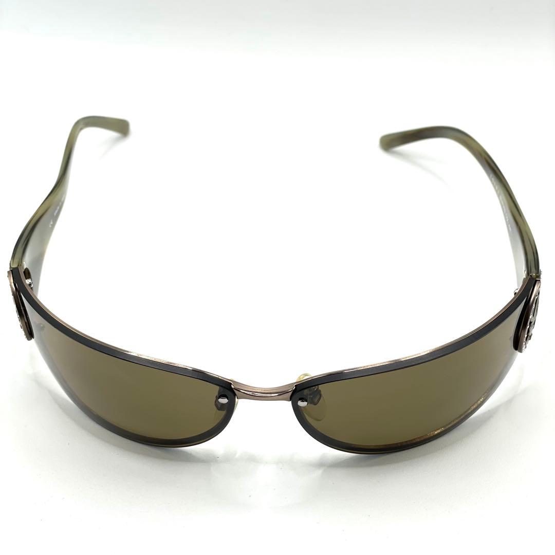 【訳アリ】LOEWE ロエベ アナグラム ラインストーン サングラス