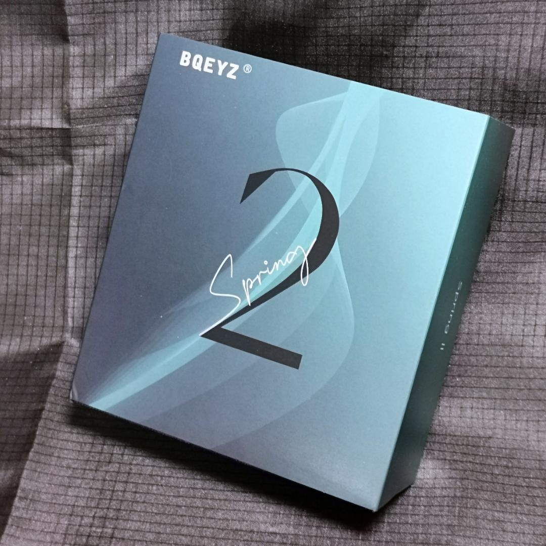 BQEYZ Spring 2 【9層ピエゾ＋13mm DD＋BA 構成】イヤホン