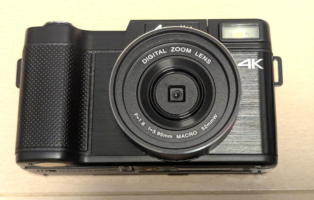 ビデオカメラ AMKOV V-LOG Camera 4K Ultra HD