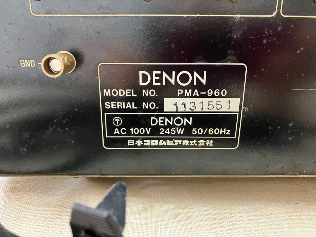 t*i様 DENON デンオン デノン プリメインアンプ PMA-960