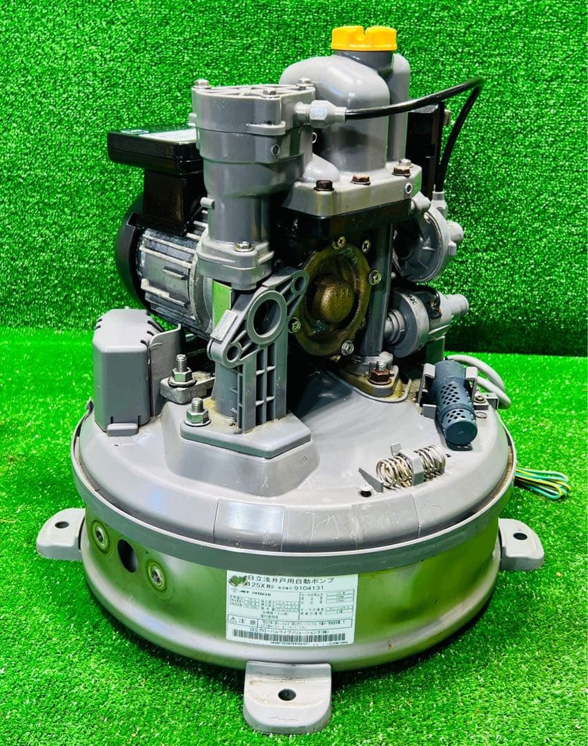 HITACHI 浅井戸用自動ポンプWT-P125W形 動作確認済み