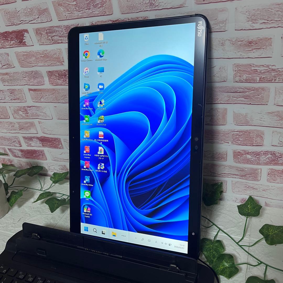 中古タッチパネル M.2 NVMeSSD128GB★Q7310/DE PC173