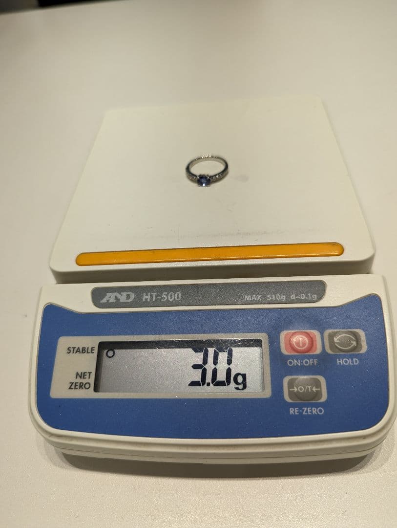 Ｋ18WG/タンザナイト/ダイヤモンドリング