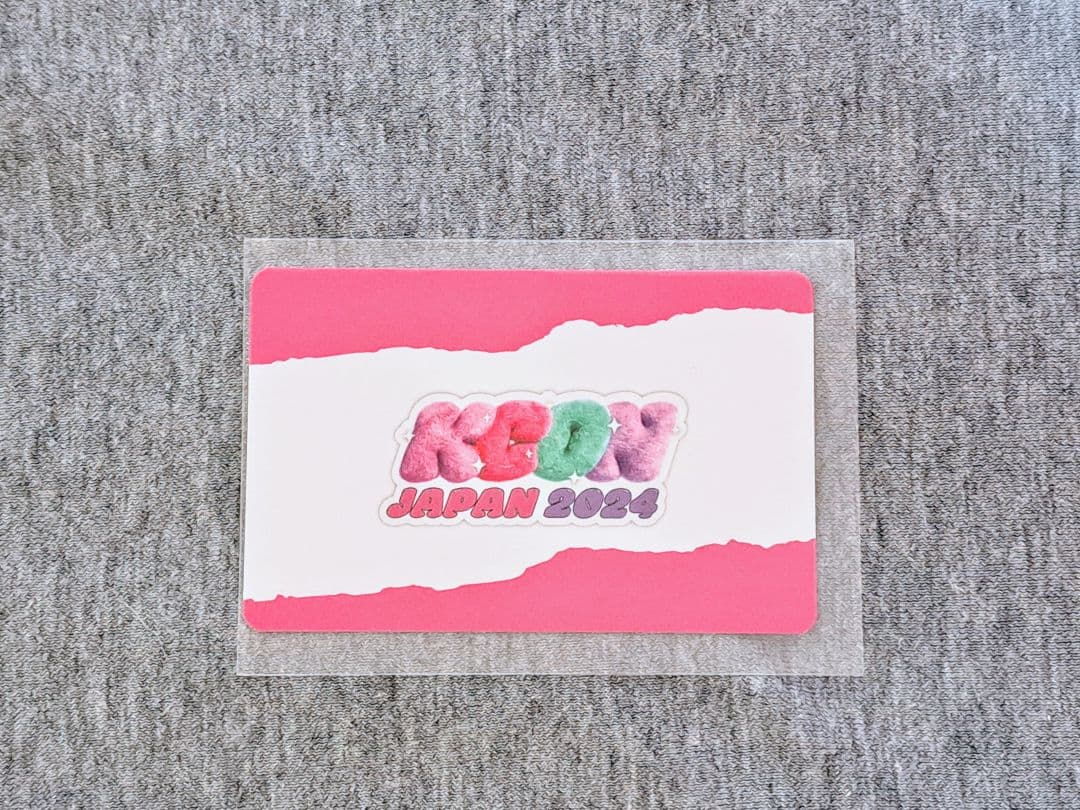 INI 髙塚大夢 KCON JAPAN 2024 サイン入りカード