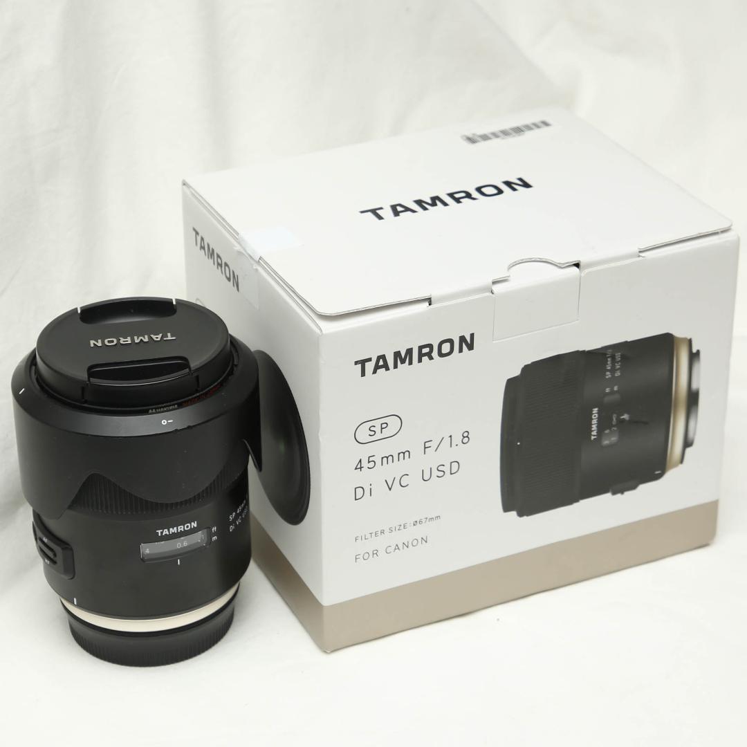 【美品】TAMRON SP 45mm F1.8 Di VC USD EFマウント