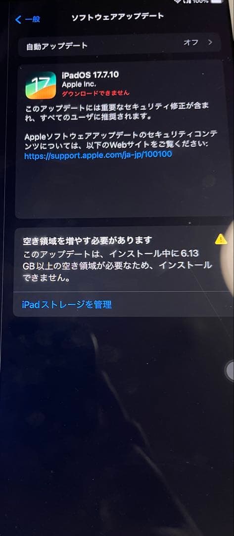 iPad (第6世代) 32GB