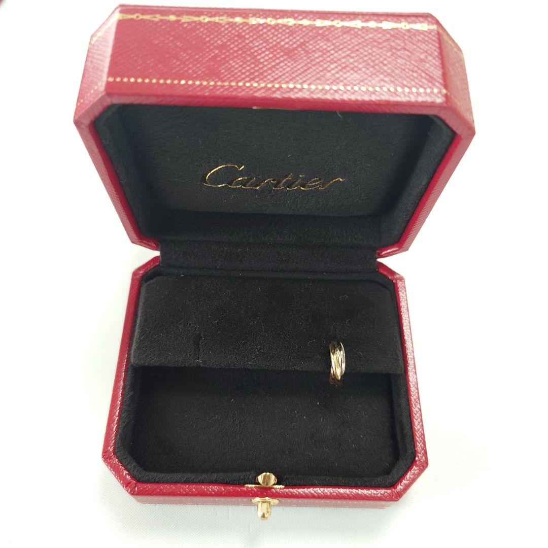 【新品仕上げ済】カルティエ トリニティ フープピアス 片耳用 5866