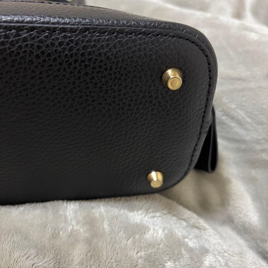 ◆MARCO BIANCHINI 本革 ハンドバッグ