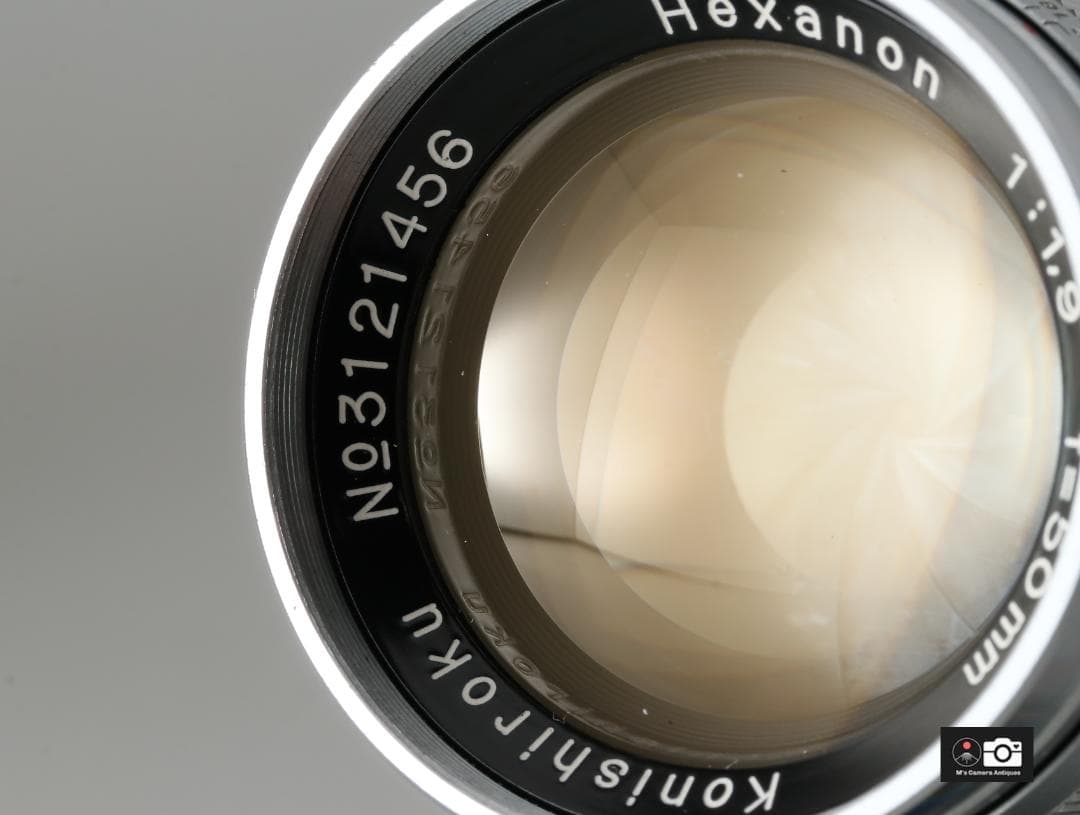 希少良品 Konishiroku Hexanon 50mm F/1.9 Ｌ３９