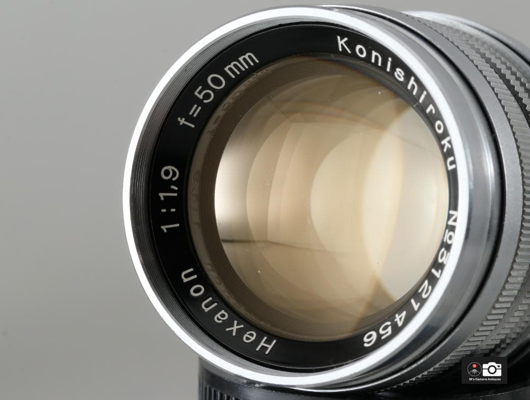 希少良品 Konishiroku Hexanon 50mm F/1.9 Ｌ３９