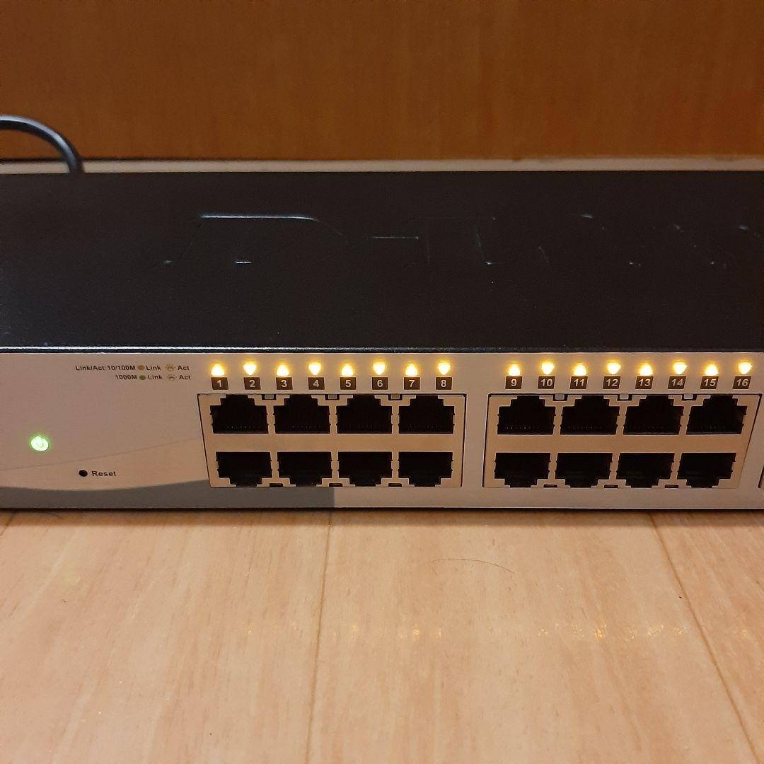 スイッチハブD-LinkスマートスイッチングハブDGS-1210-28ポート