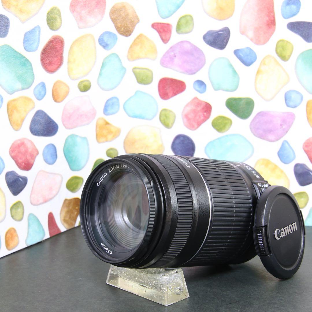♥︎◇美品 ◇Canon キヤノン 純正望遠レンズ♪ 55-250mm IS Ⅱ