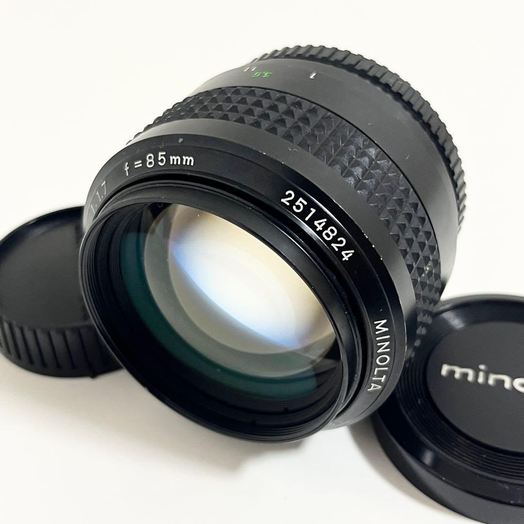 レンズ(単焦点) MINOLTA MC ROKKOR 85mm F1.7