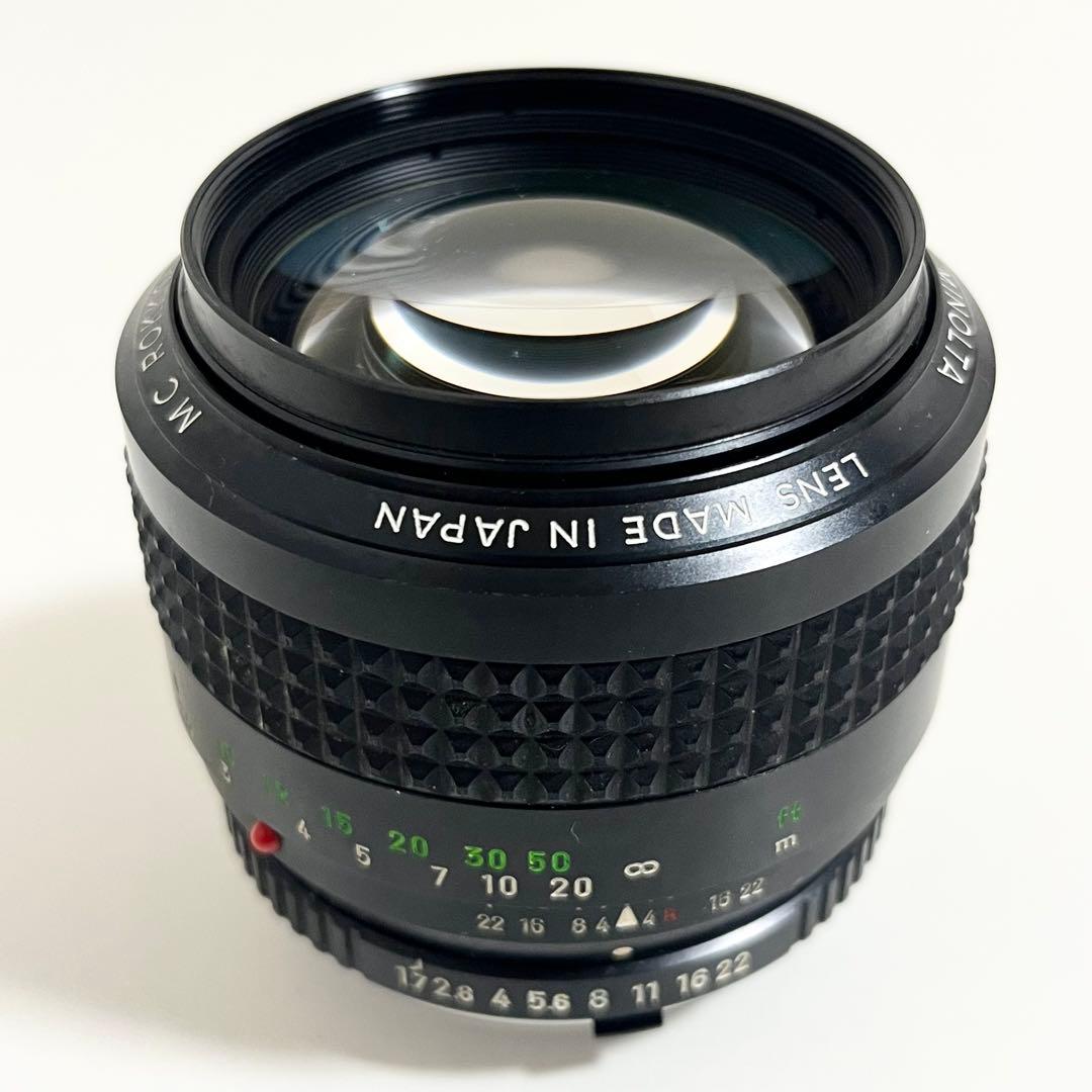 レンズ(単焦点) MINOLTA MC ROKKOR 85mm F1.7