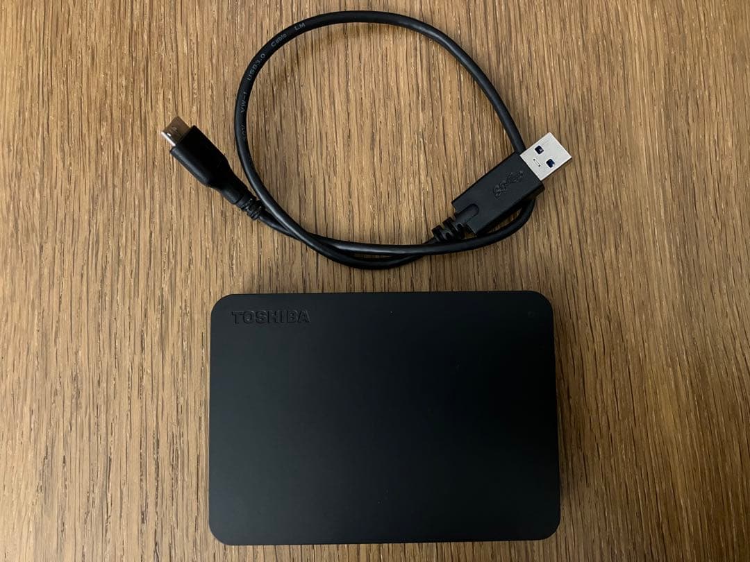 【大容量4TB】Toshiba Canvio HD-TPA4U3 ハードディスク