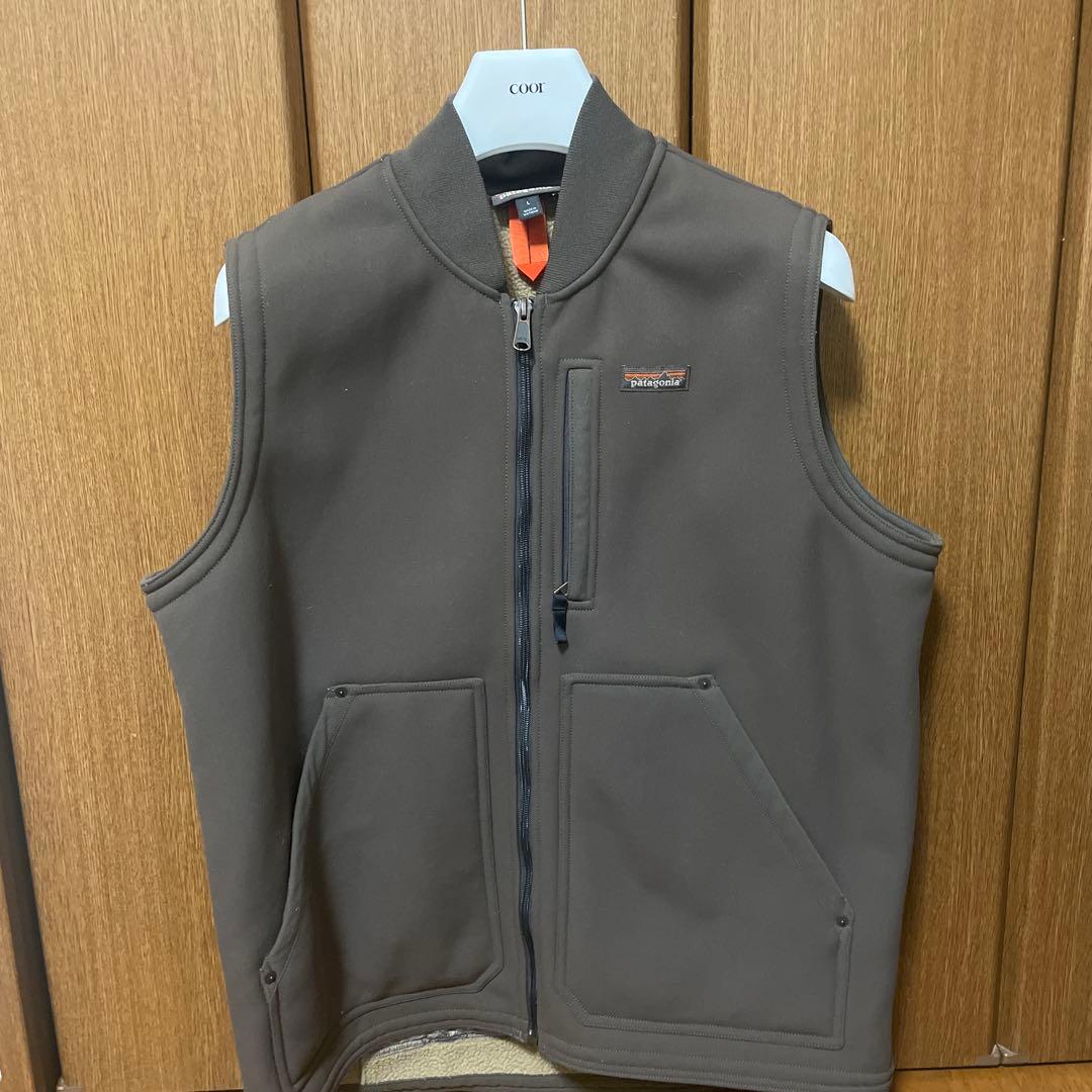 patagonia Lサイズ ブラウンベスト