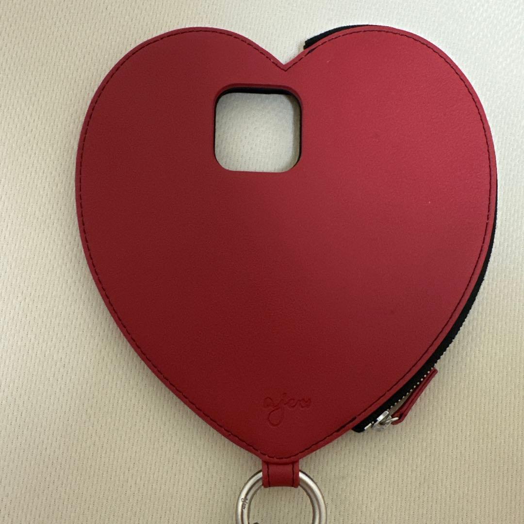 ajew♡ハートiphoneケース♡ iphone14pro