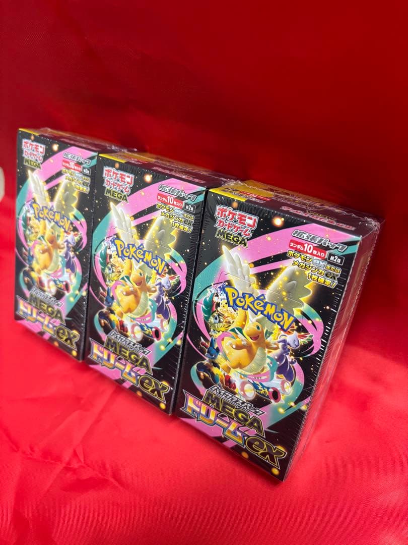 【新品未開封シュリンク付】MEGAドリームex BOX ポケモンカードゲーム