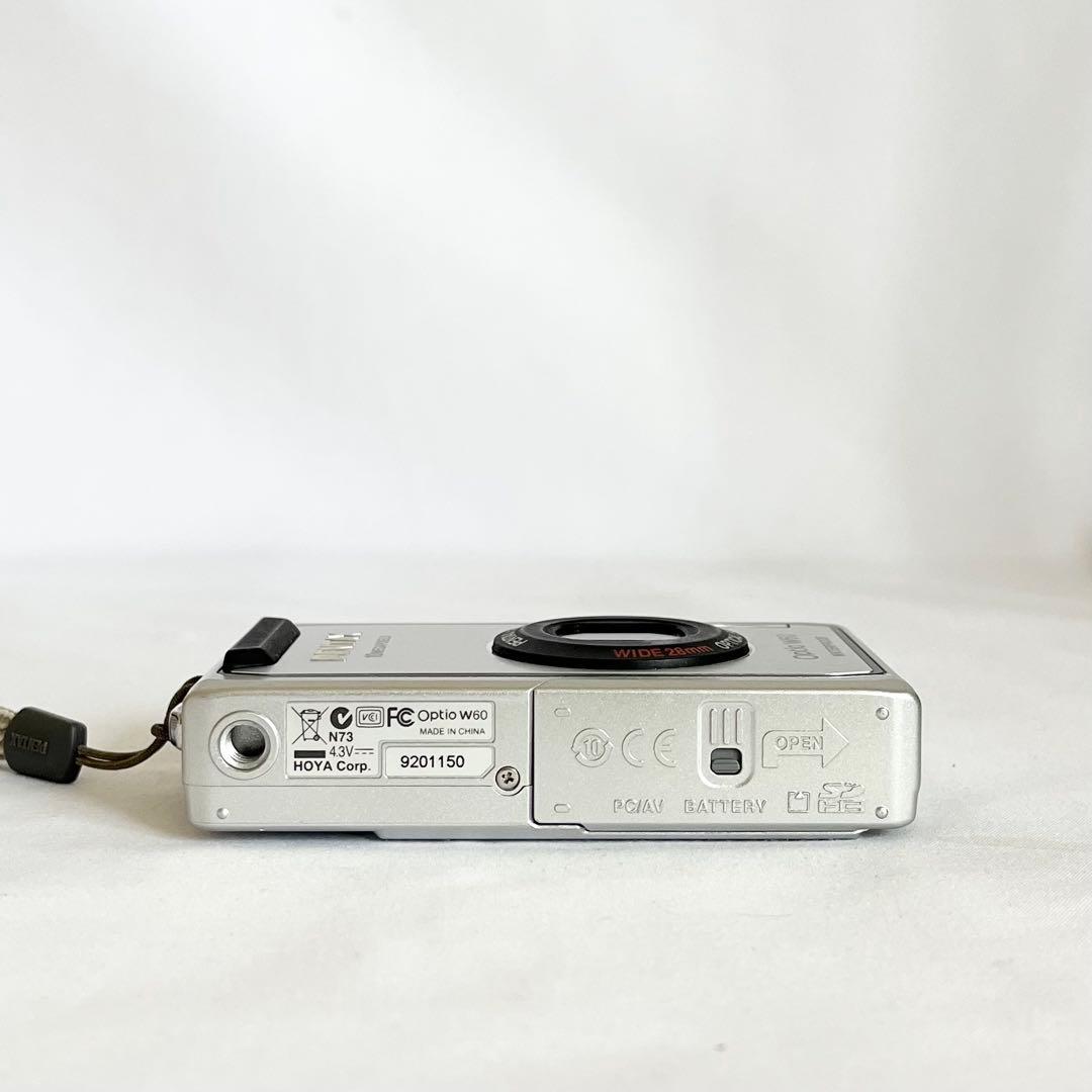 【完動品】PENTAX Optio W60 デジタルカメラ 動作確認済み