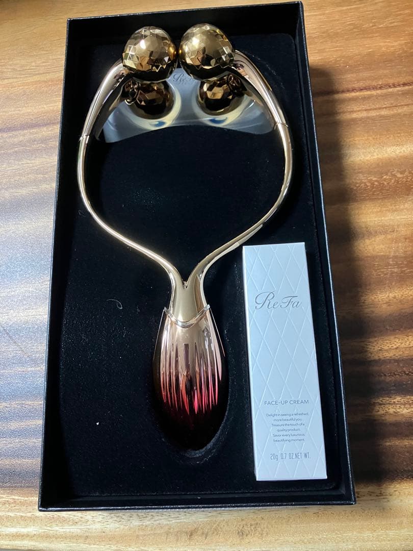 ReFa 美顔ローラー ゴールドダブルレイ