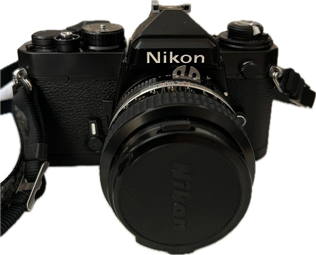 Nikon 一眼レフカメラ + レトロ三脚