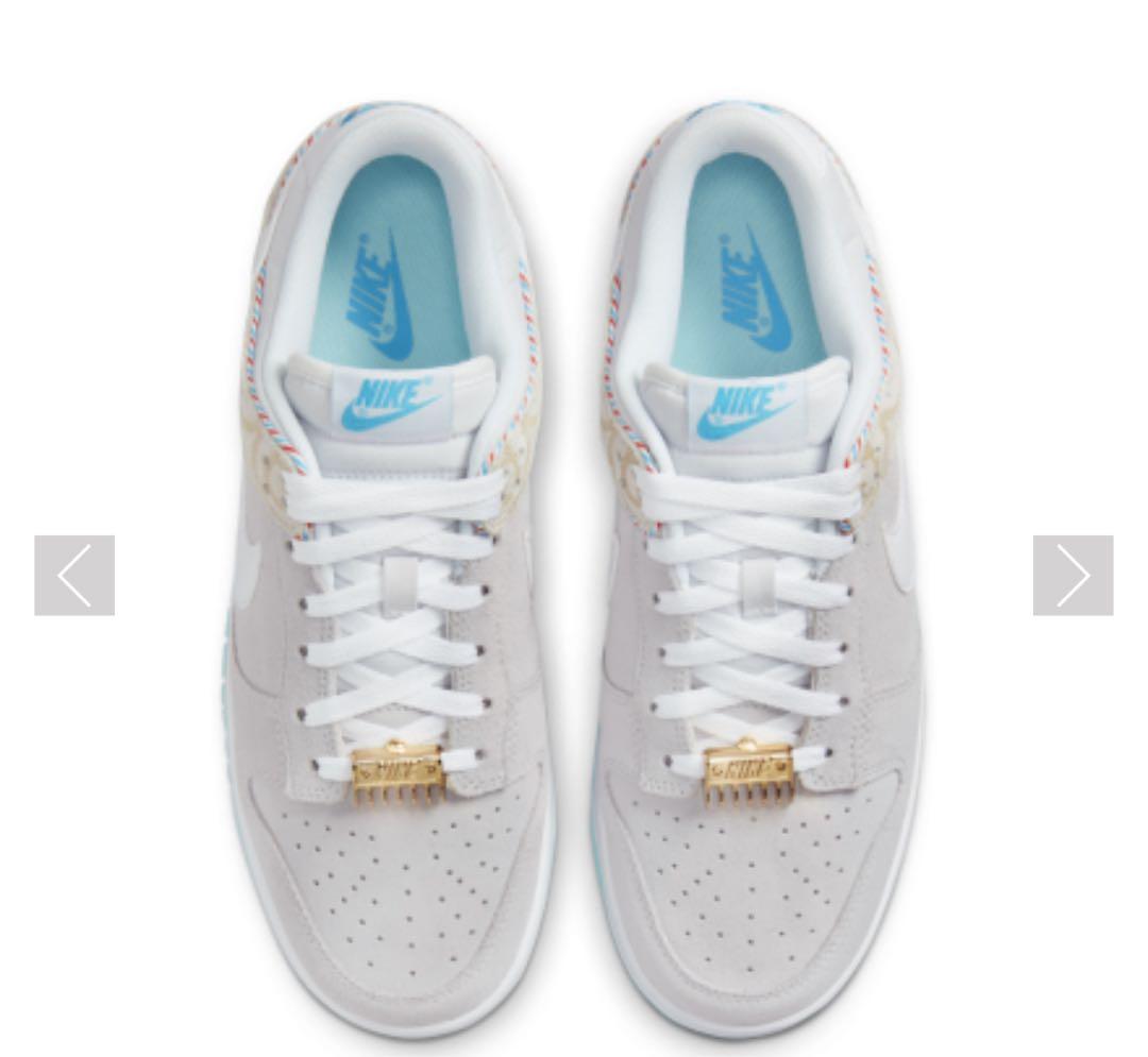 靴 Nike Dunk Low \"Barber Shop Grey\" 28.5cm