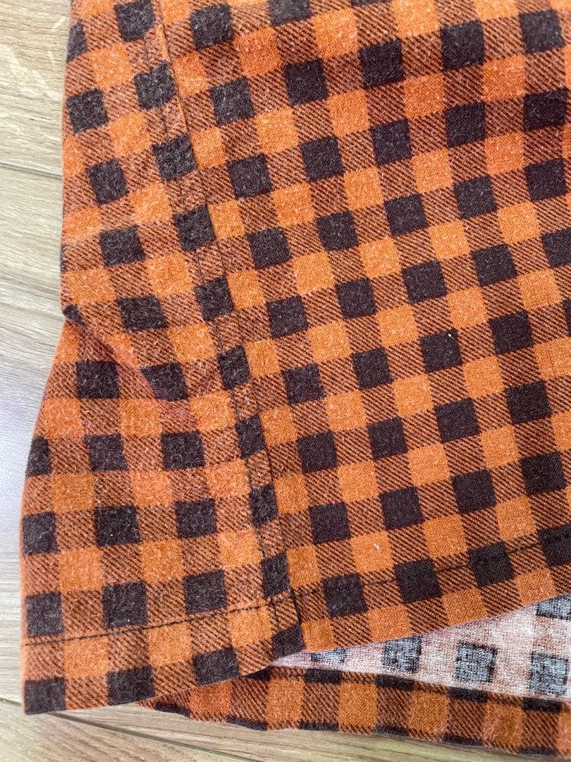 テンダーロイン　ネルシャツ Ｌサイズ　オレンジ　フランネルシャツ